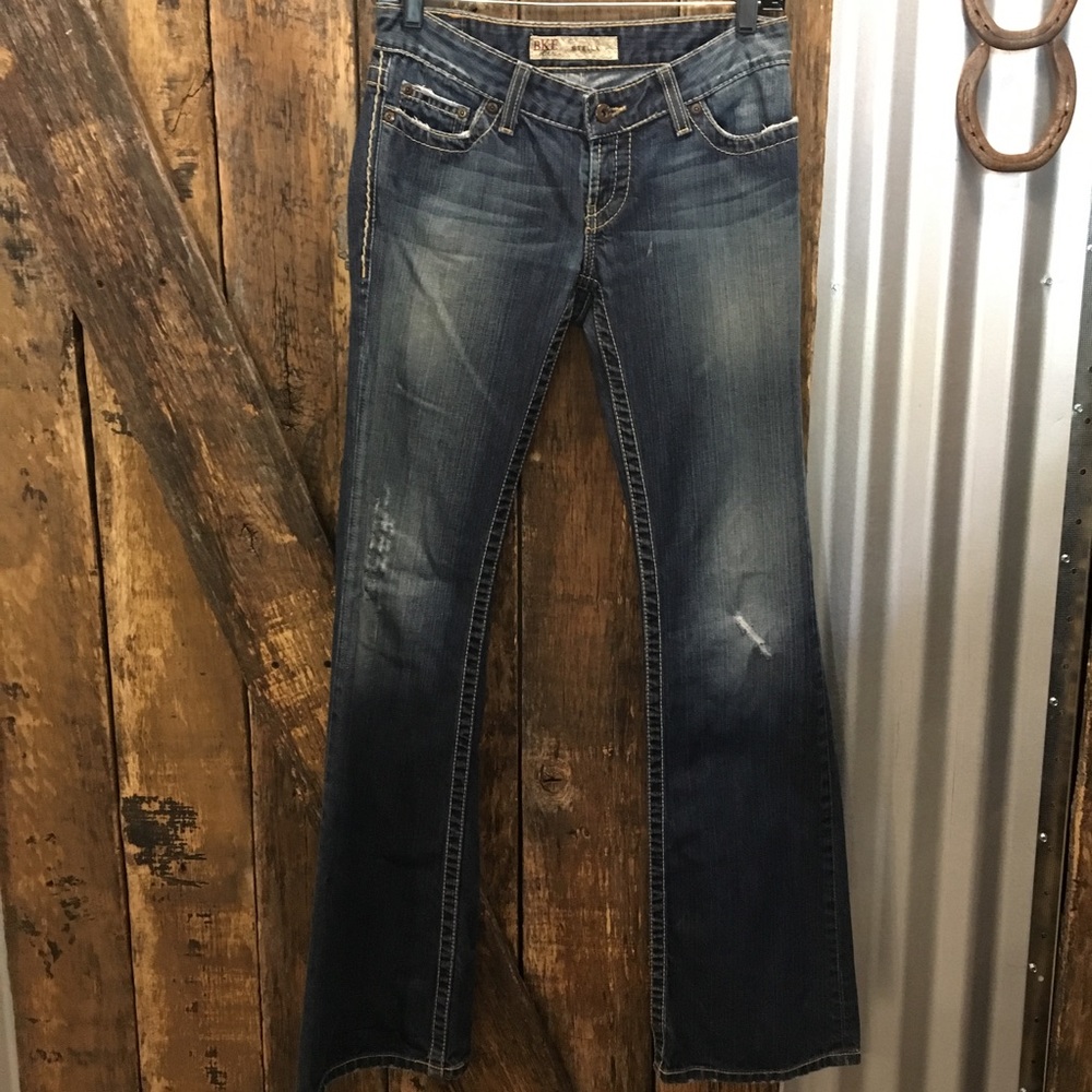 BKE Stella Jeans Size 27W 331/2L